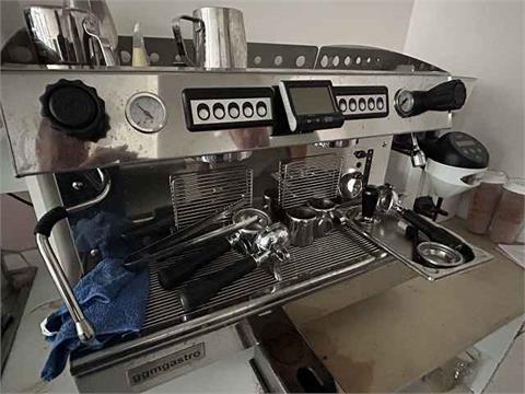 Siebträger-/Espressomaschine- 2 Gruppig für Kaffe / Espresso/ Latte / Tee mit Barista Kit mehrteilig und Kaffeemühle